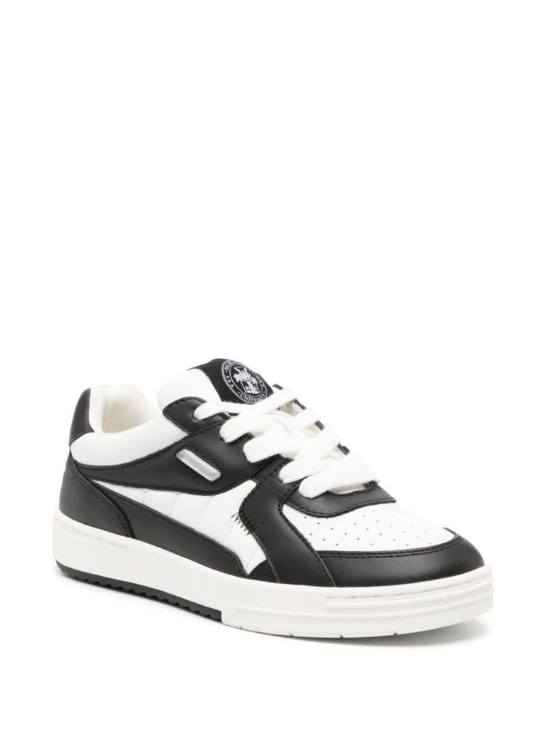 Black University Leather Sneakers