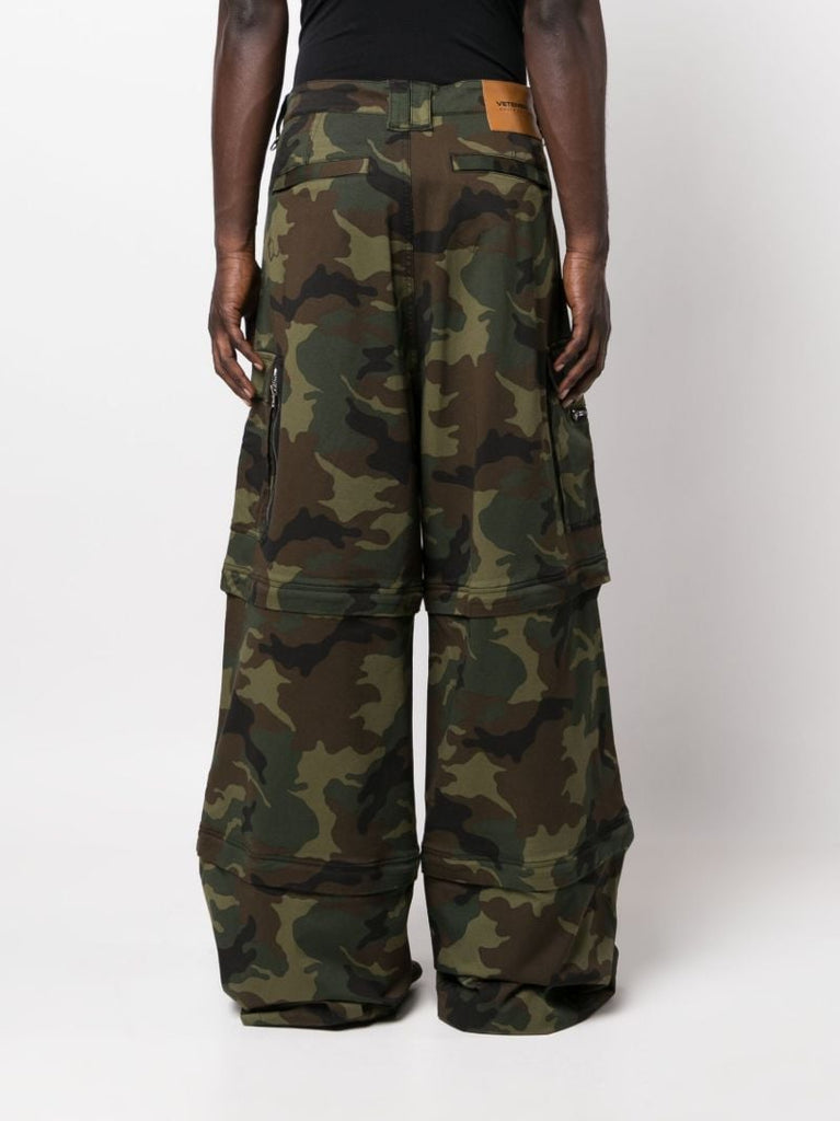 Green Transformer Camouflage Cargo Pants