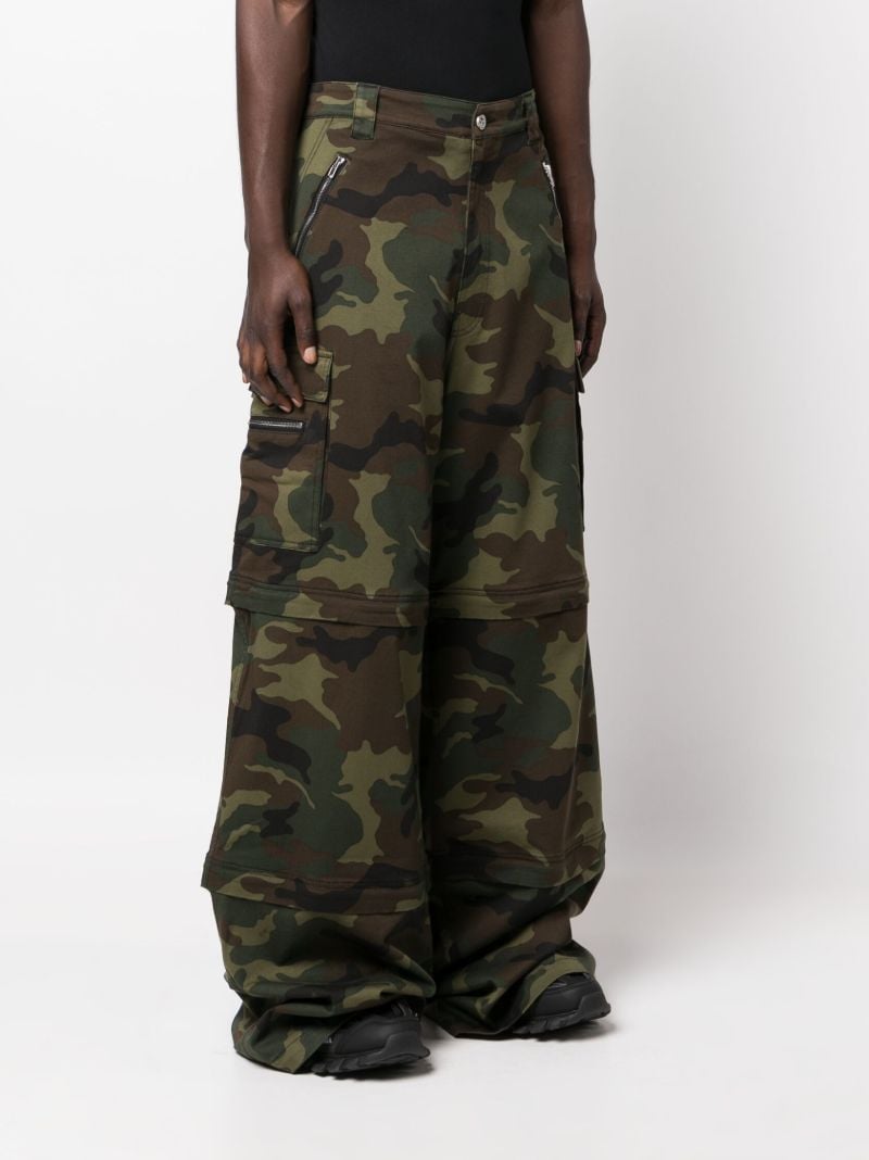 Green Transformer Camouflage Cargo Pants