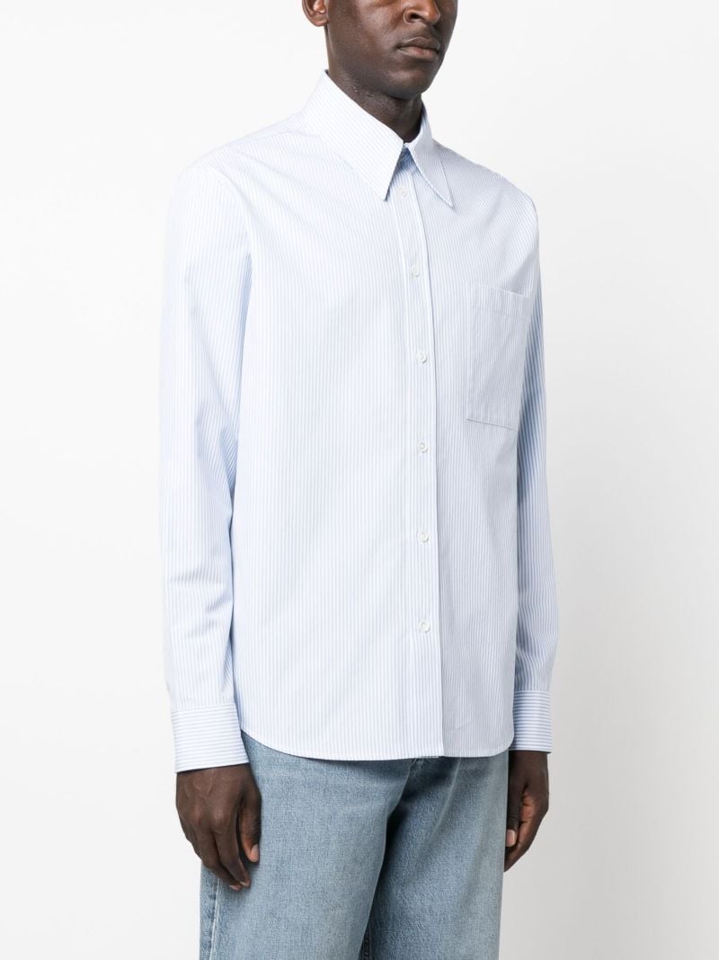 Blue Pinstripe Shirt