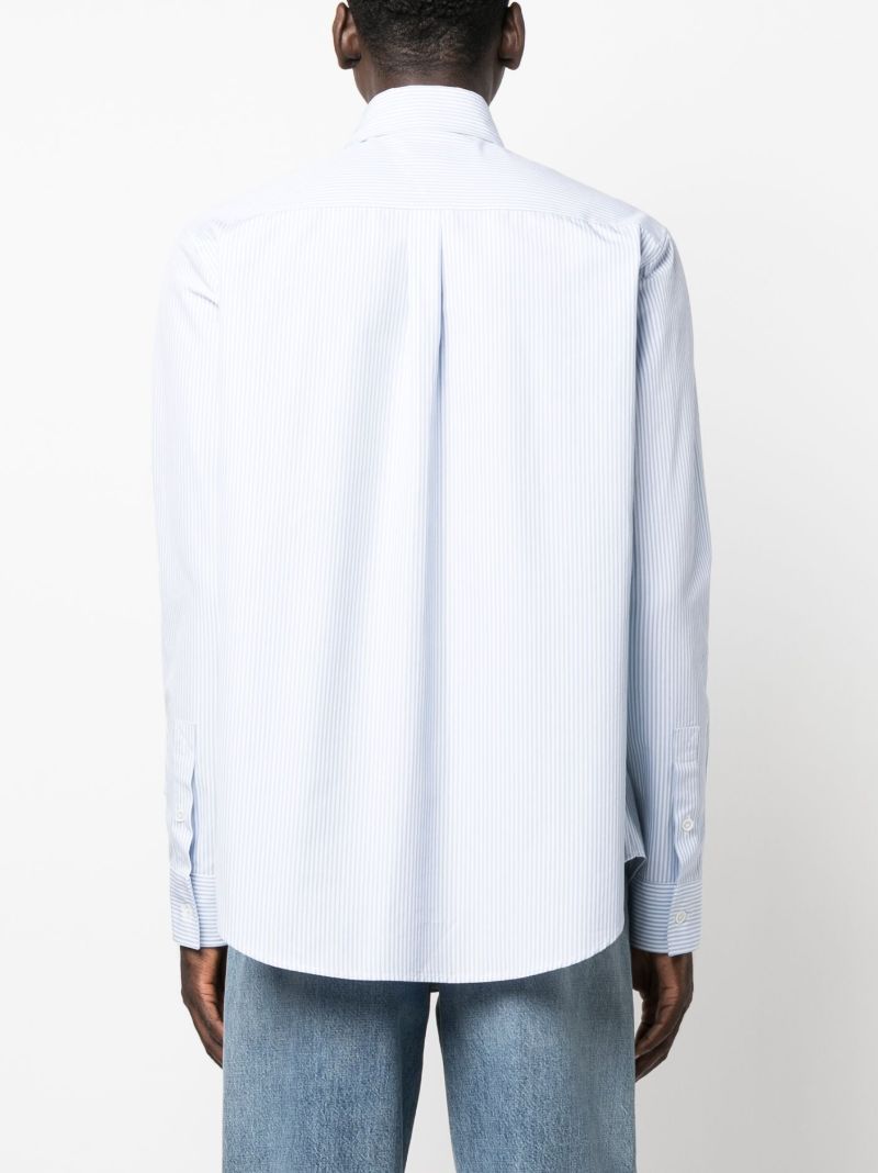 Blue Pinstripe Shirt