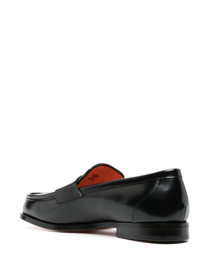 Black Laife Leather Loafers