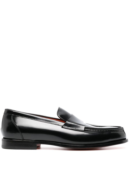 Black Laife Leather Loafers