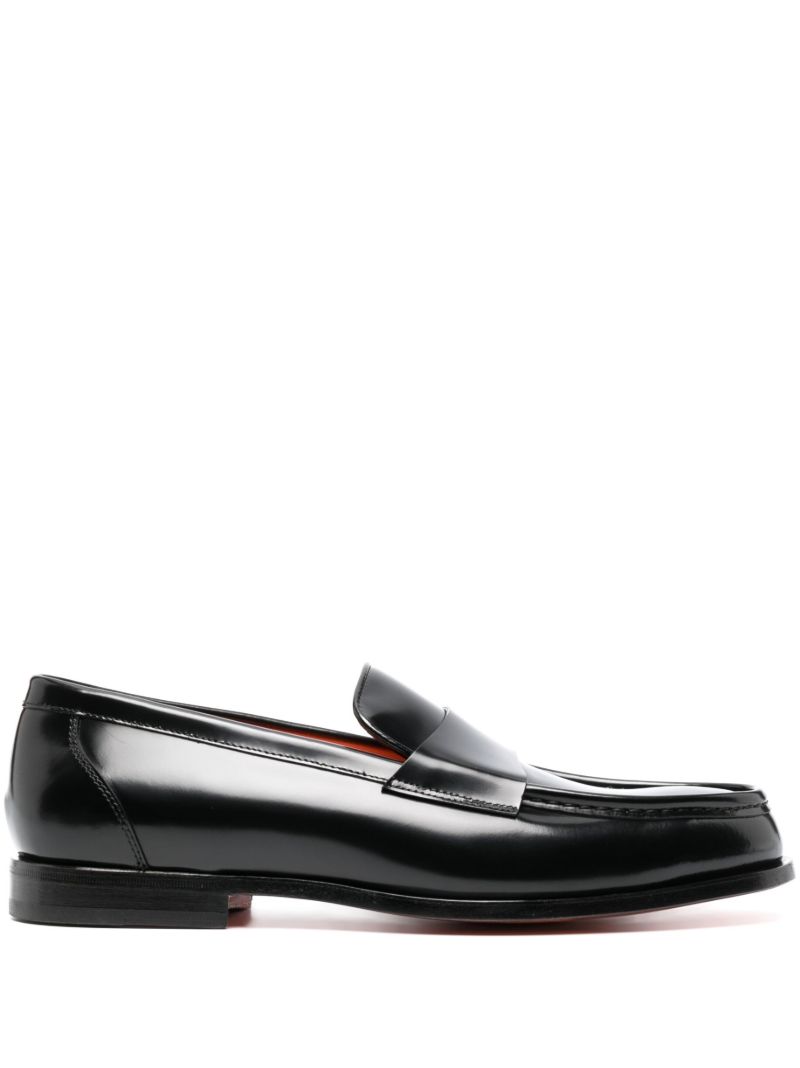 Black Laife Leather Loafers