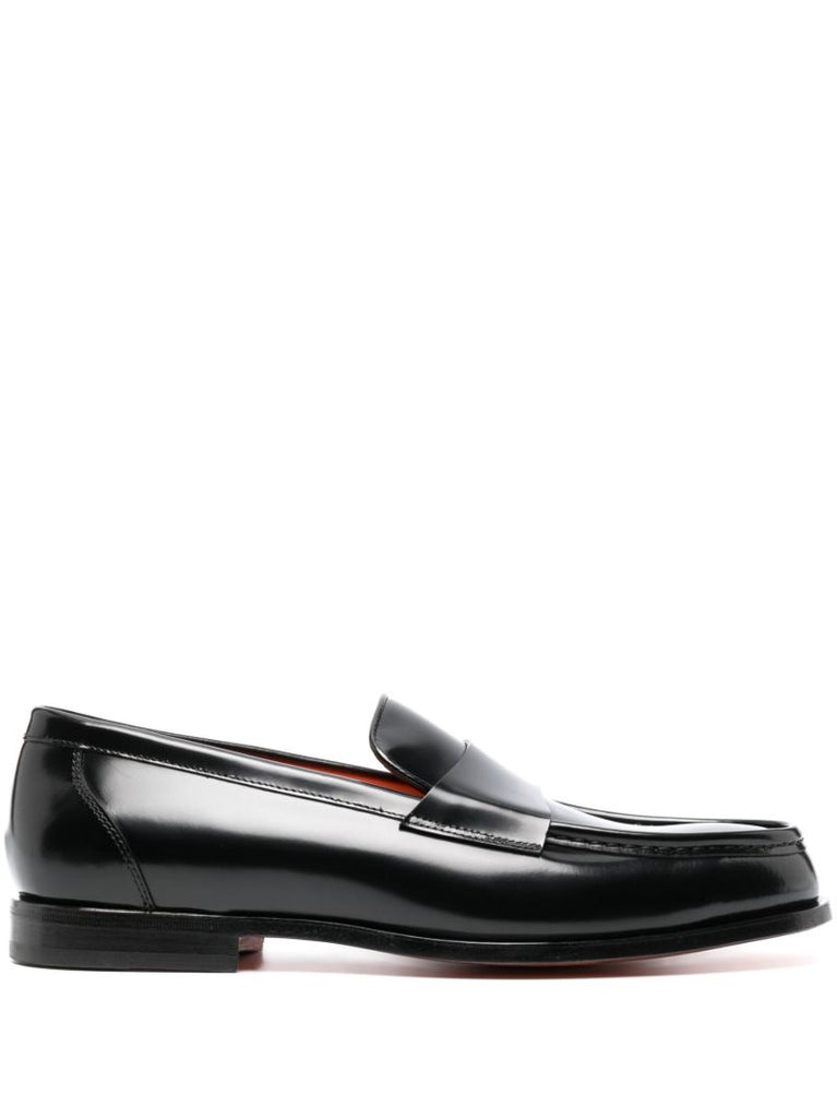 Black Laife Leather Loafers