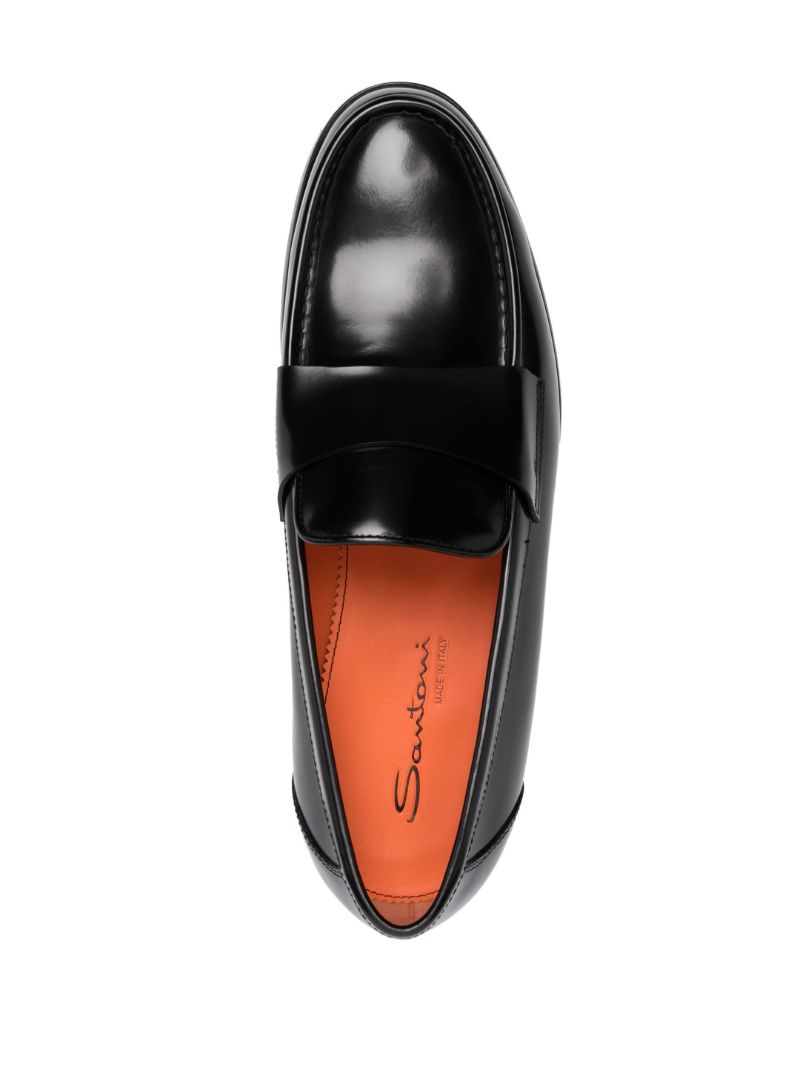 Black Laife Leather Loafers