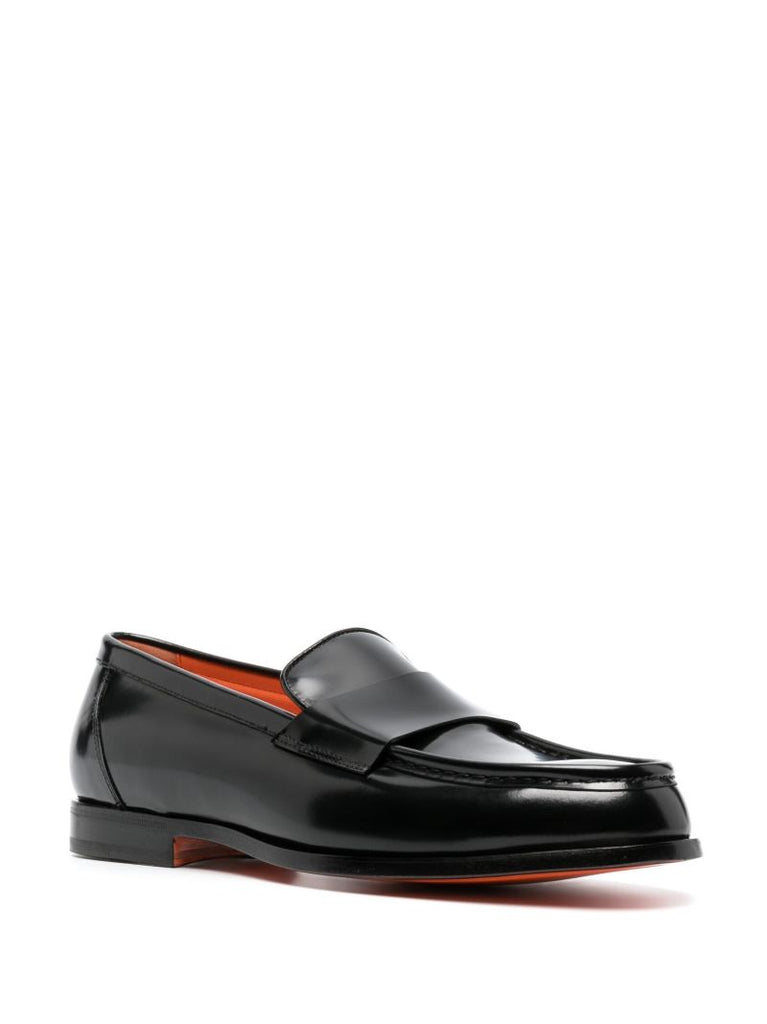 Black Laife Leather Loafers