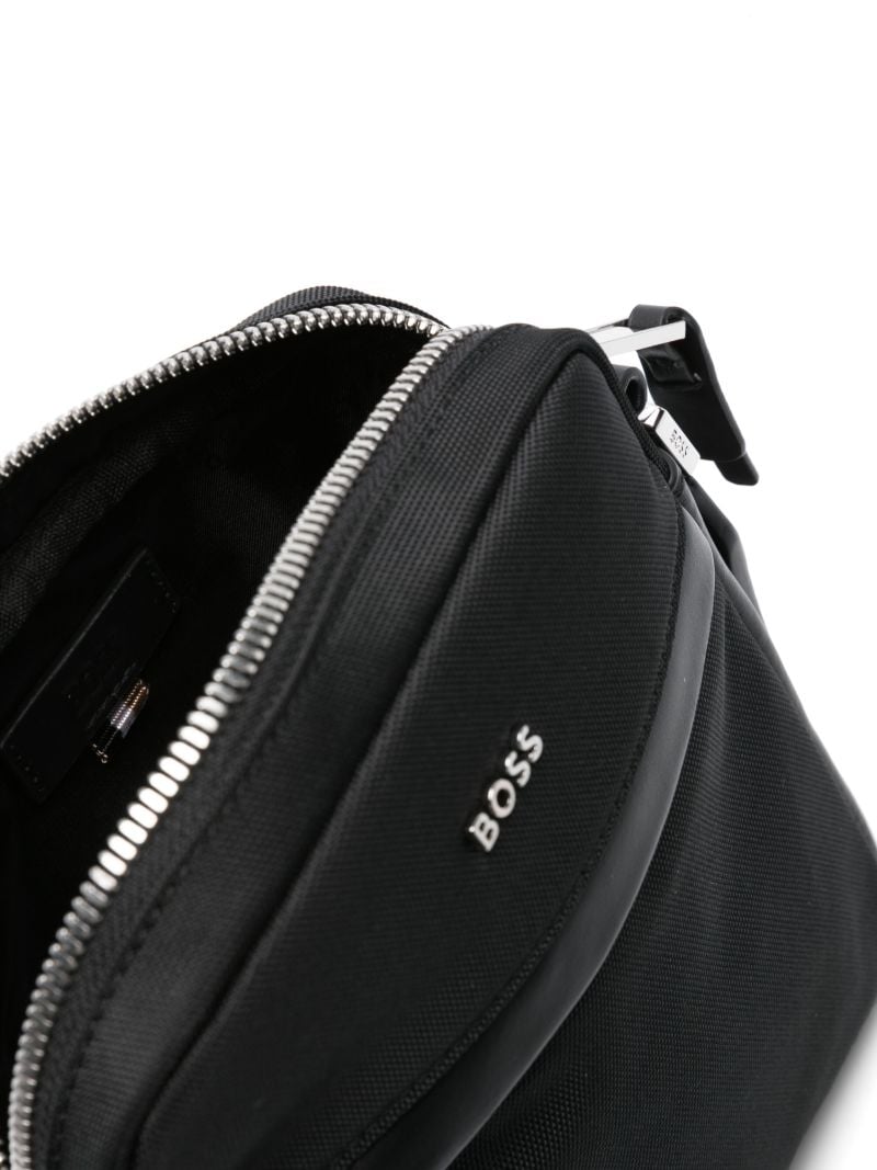 Black Highway Logo-plaque Crossbody Bag