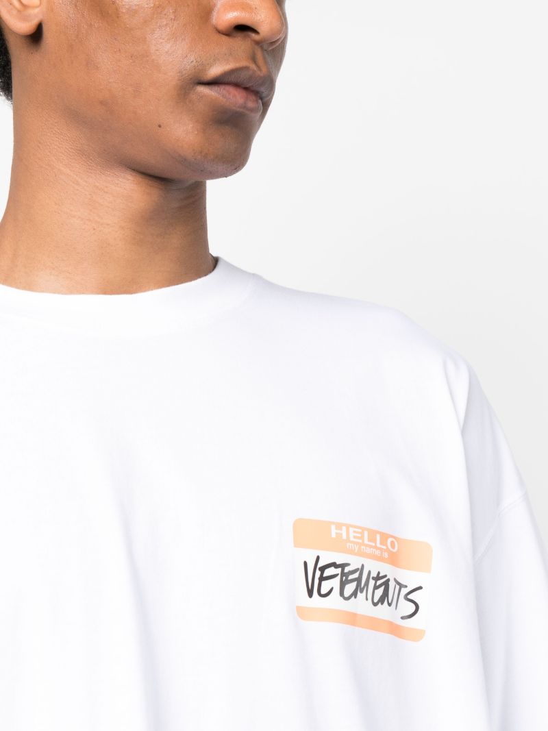 White My Name Is Cotton T-shirt