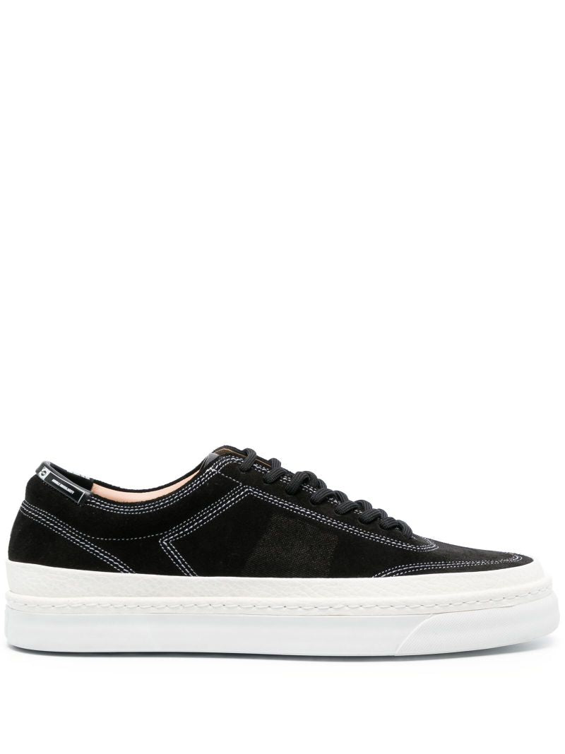 Black Infra Flatform Sneakers