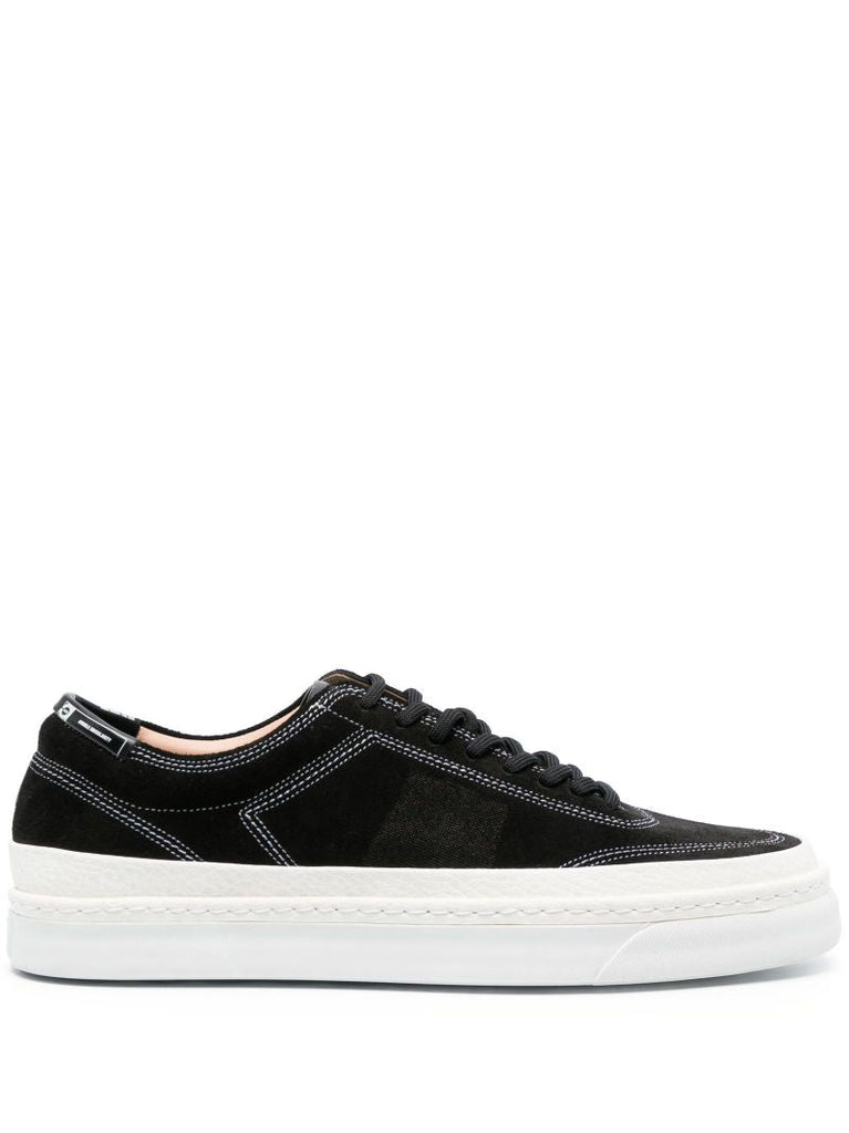 Black Infra Flatform Sneakers