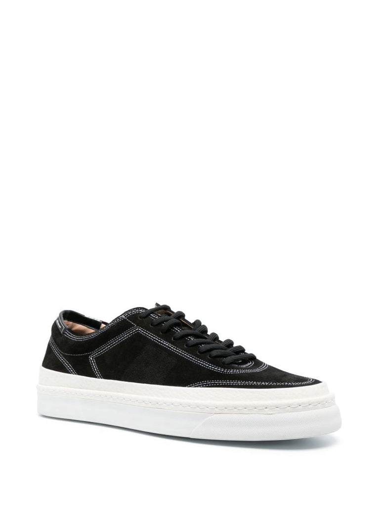 Black Infra Flatform Sneakers