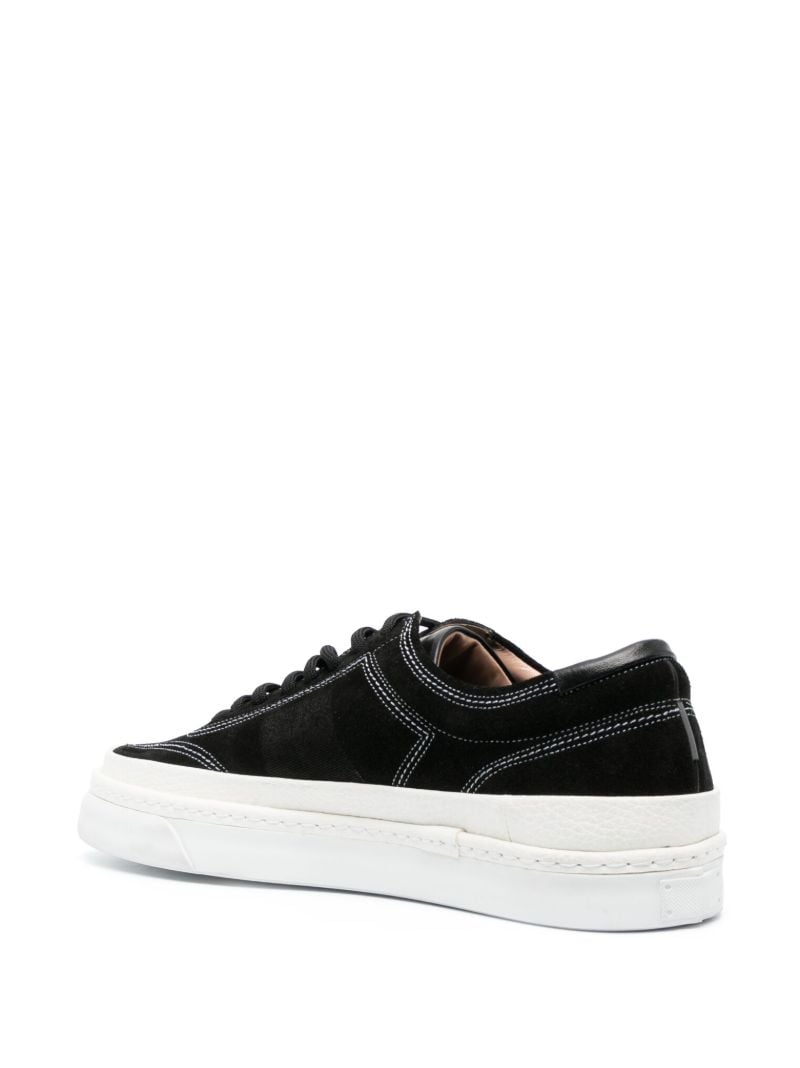 Black Infra Flatform Sneakers