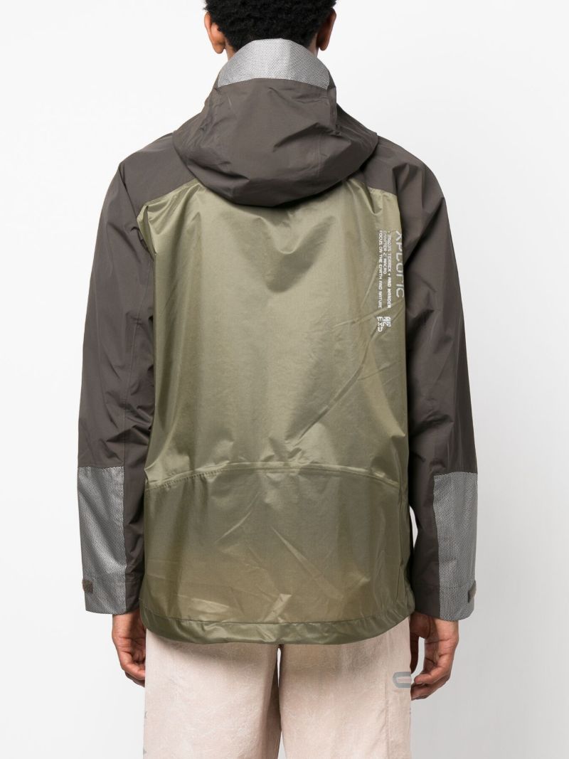 X and Wander Green Xploric Rain.dry Jacket