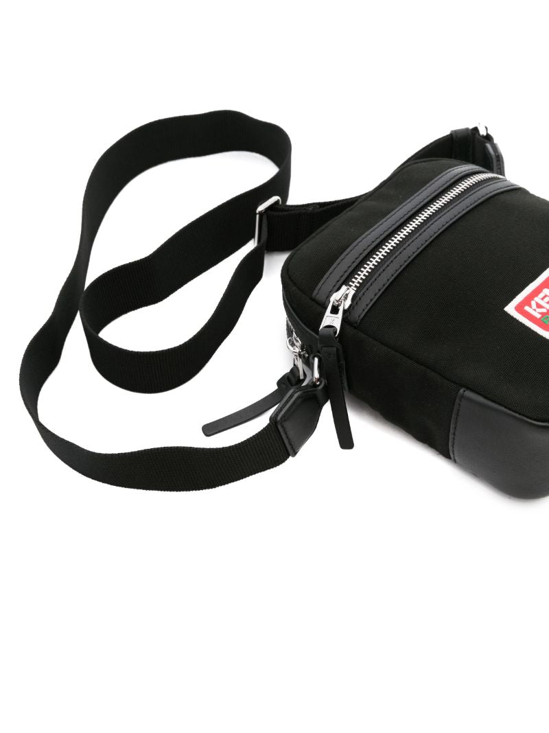 Black Explore Cross Body Bag