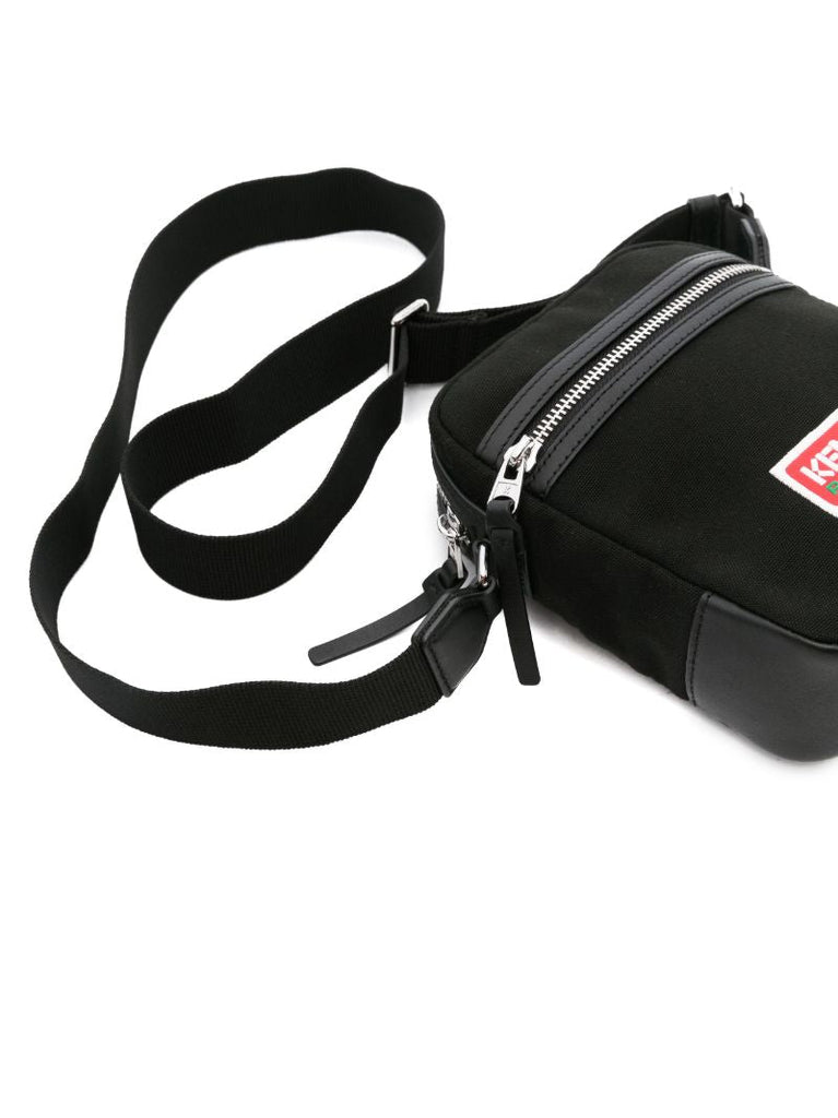Black Explore Cross Body Bag