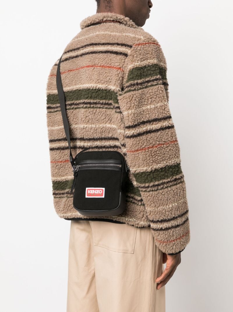 Black Explore Cross Body Bag