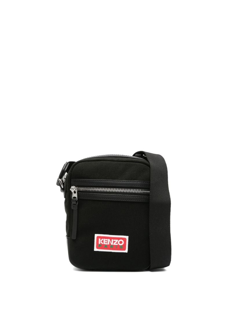 Black Explore Cross Body Bag