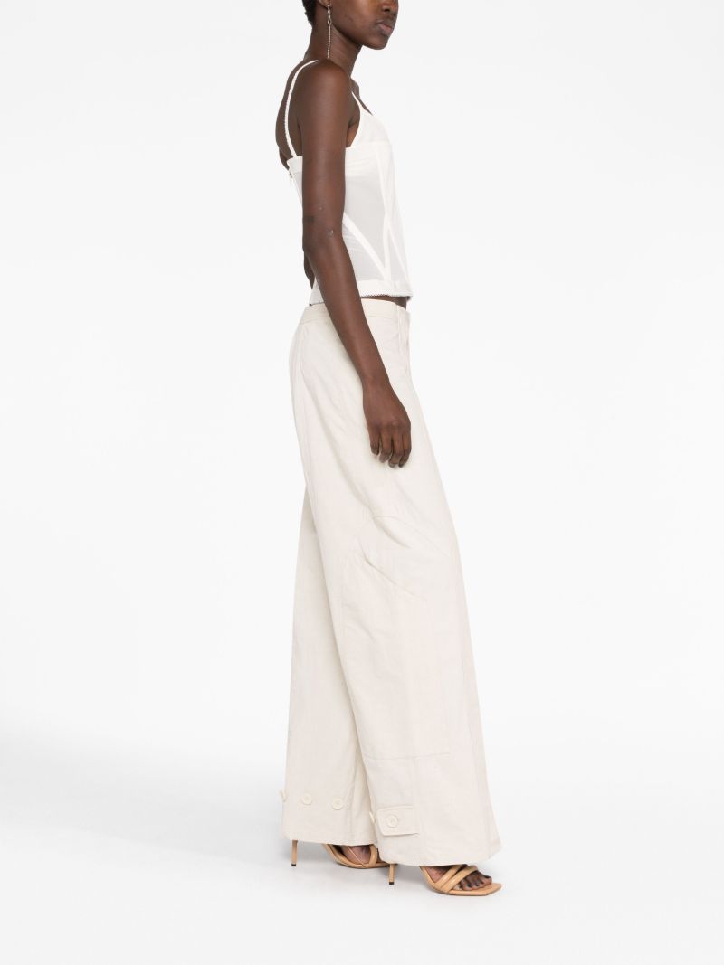 Neutral Oblique Mesh Corset