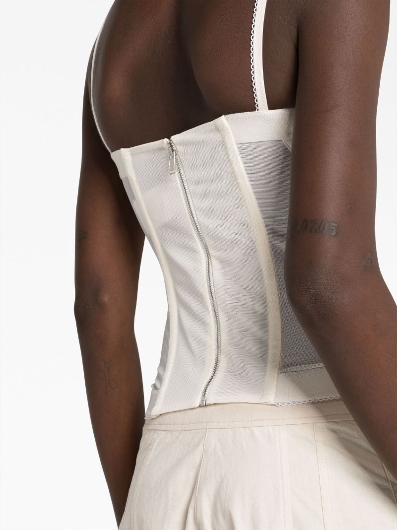 Neutral Oblique Mesh Corset