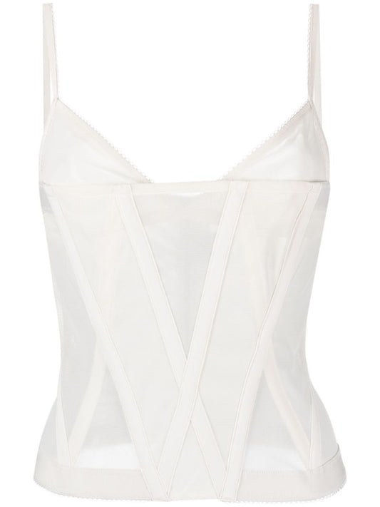 Neutral Oblique Mesh Corset