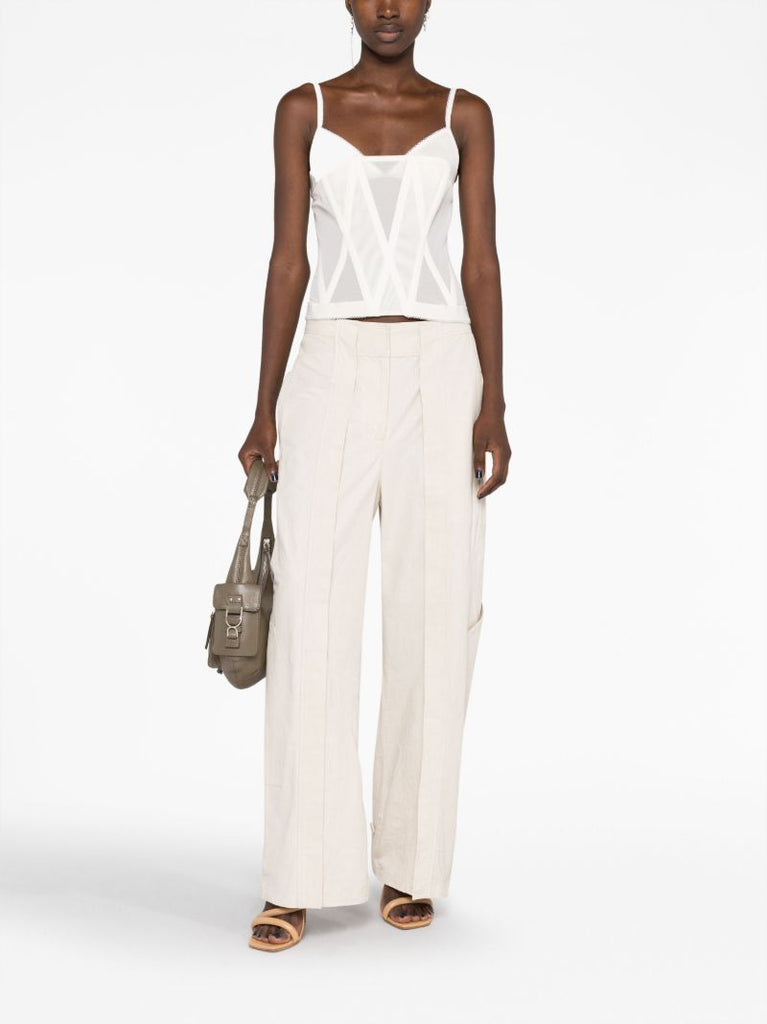 Neutral Oblique Mesh Corset