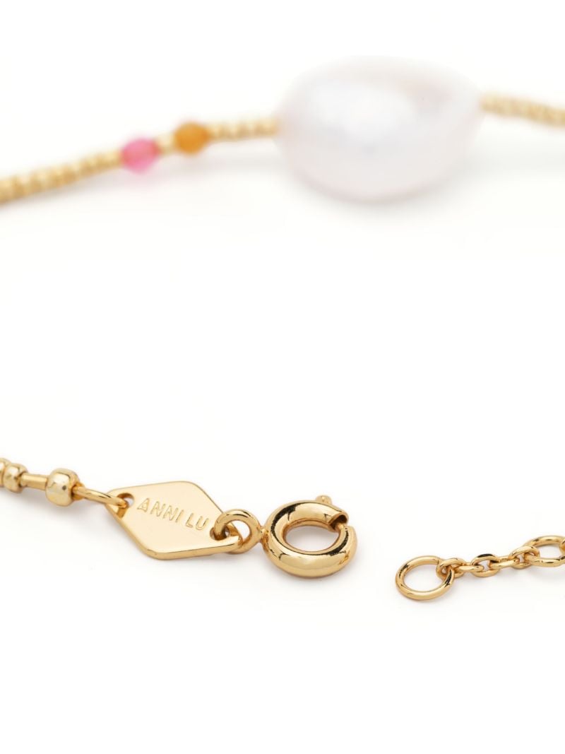 Gold-tone Faux-pearl Bracelet