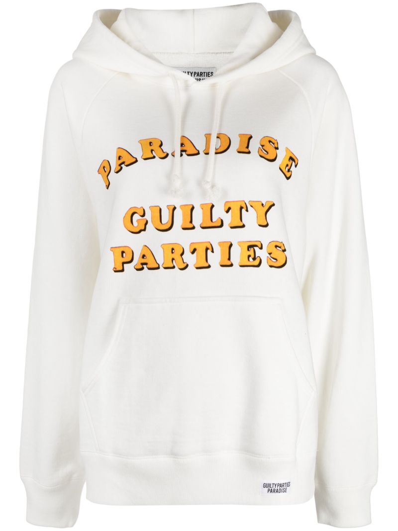 White Guilty Parties Hoodie
