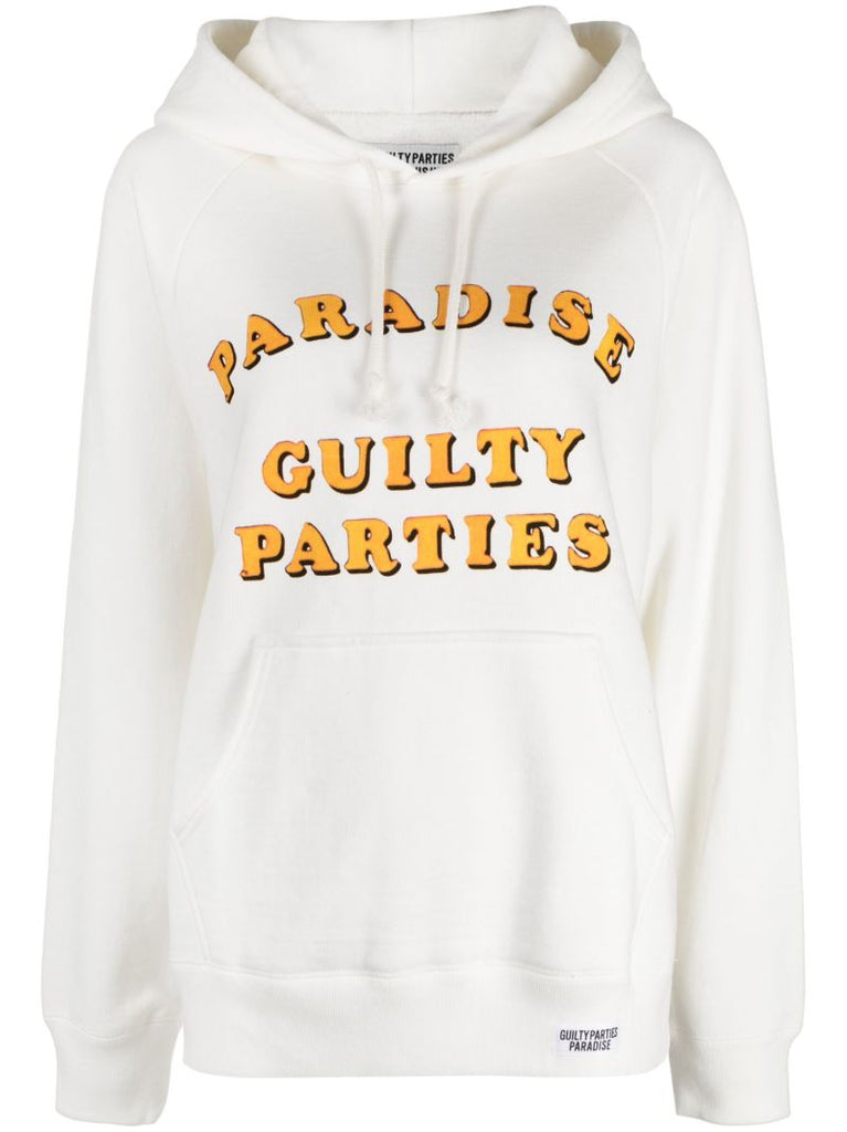 White Guilty Parties Hoodie