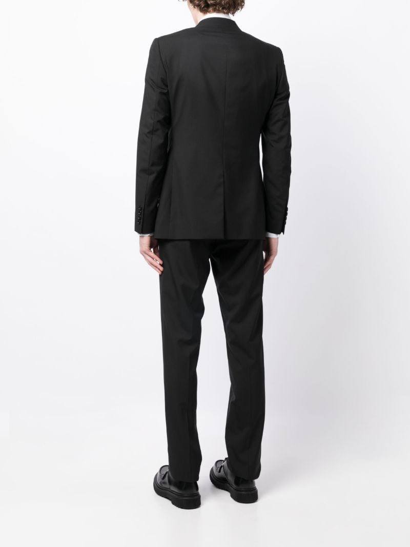 Black Virgin Wool Suit