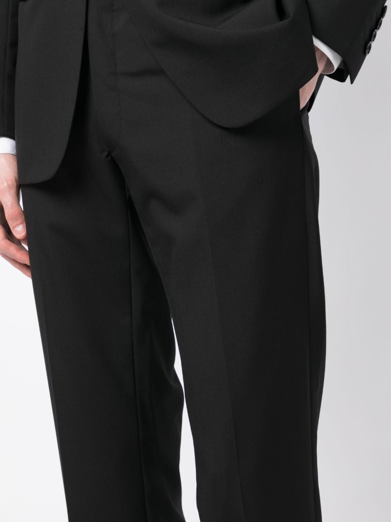 Black Virgin Wool Suit
