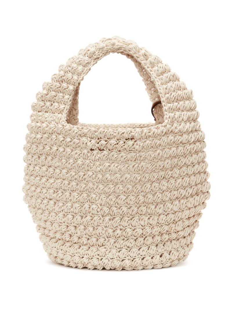 Neutral Large Popcorn Tote Bag