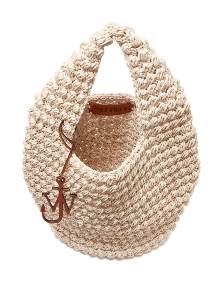 Neutral Large Popcorn Tote Bag