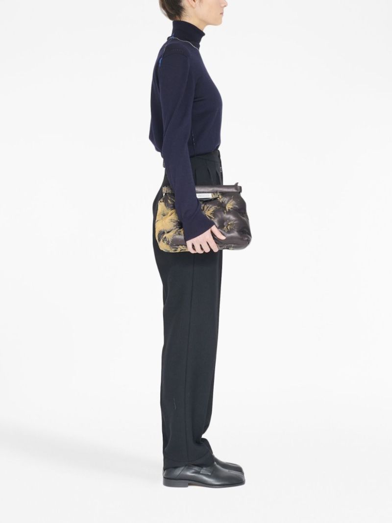 Black Glam Slam Sandstorm Leather Bag