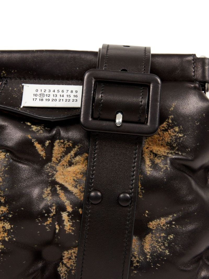 Black Glam Slam Sandstorm Leather Bag