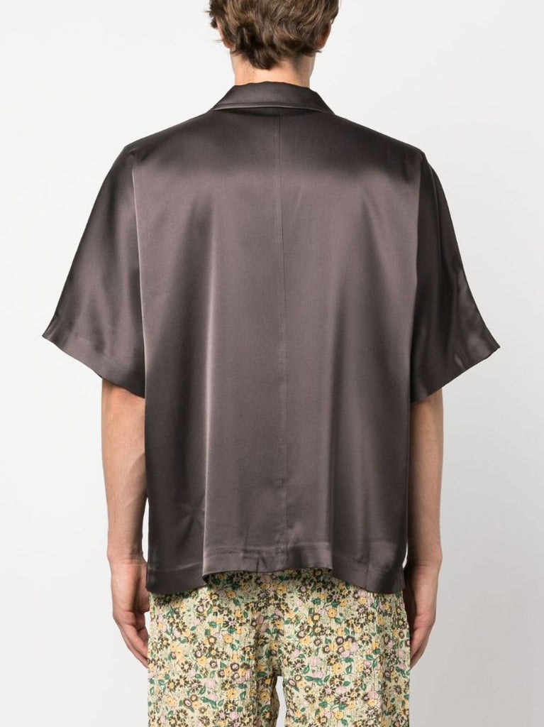 Brown Yuki Short Sleeve Shirt
