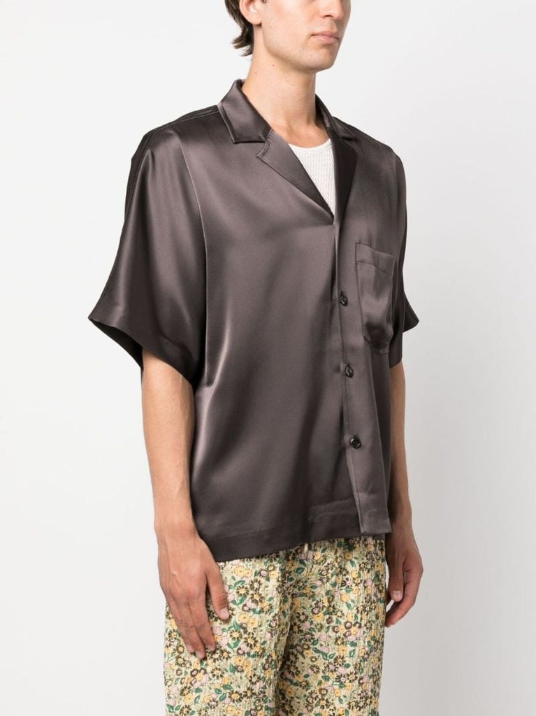 Brown Yuki Short Sleeve Shirt