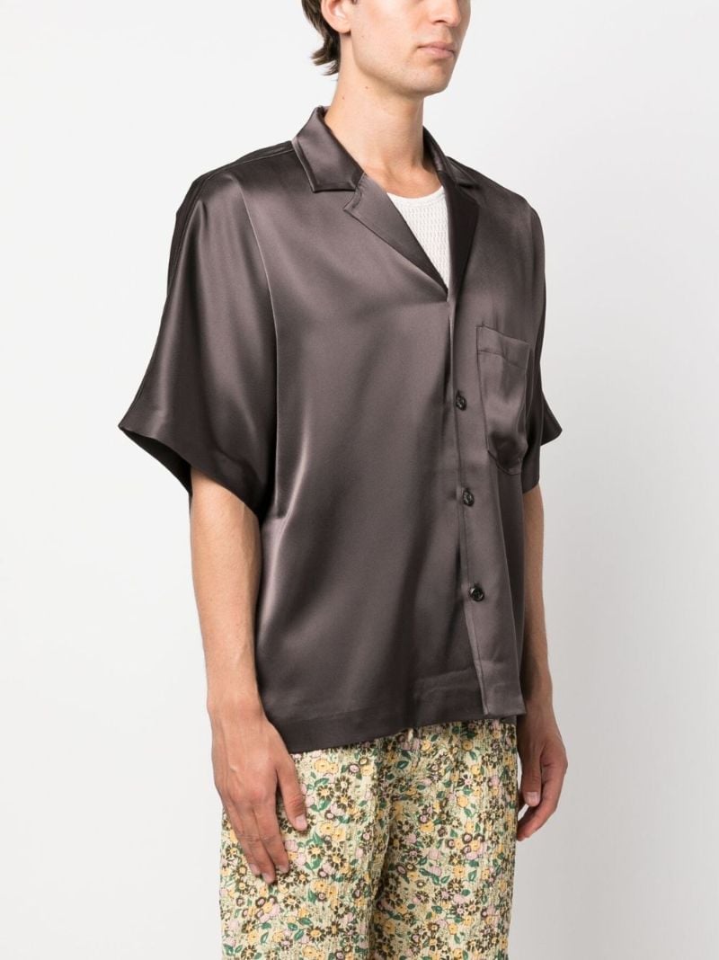 Brown Yuki Short Sleeve Shirt