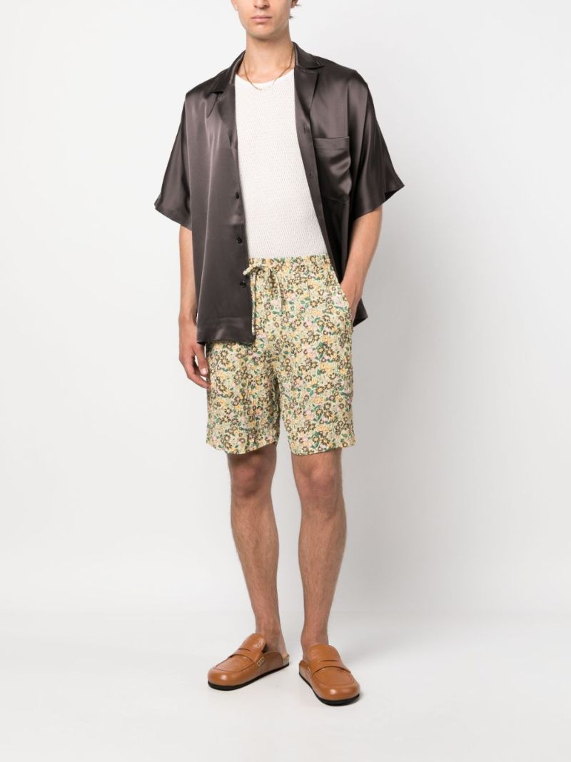 Brown Yuki Short Sleeve Shirt
