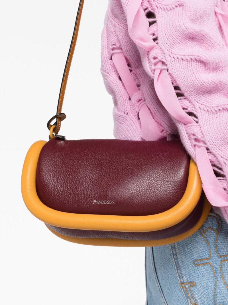 Red Bumper-15 Leather Cross Body Bag