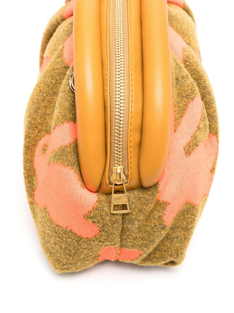 Orange Bumper Bunny-print Cross Body Bag