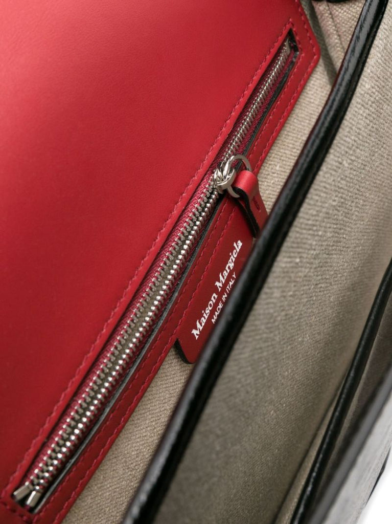 Red Guitar Line Medium Crossbody Bag