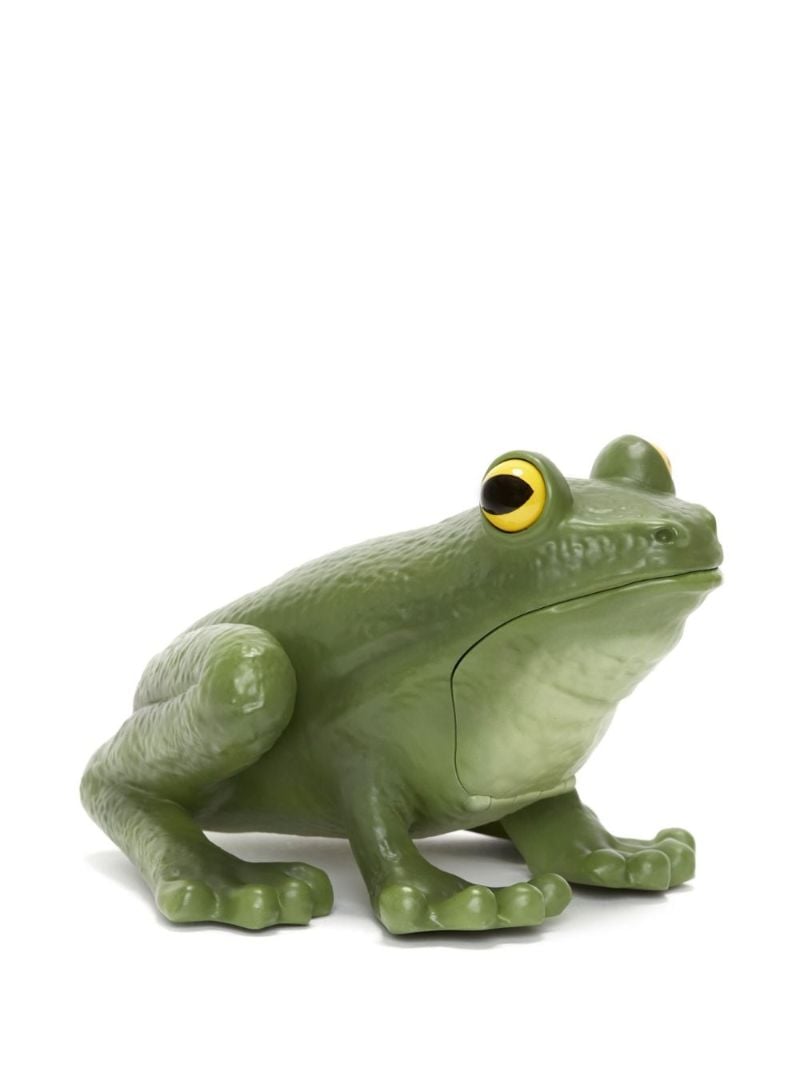 Green Frog 3d Clutch Bag