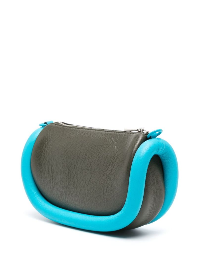 Green Bumper-15 Leather Cross Body Bag