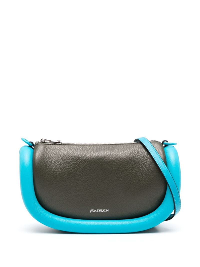 Green Bumper-15 Leather Cross Body Bag