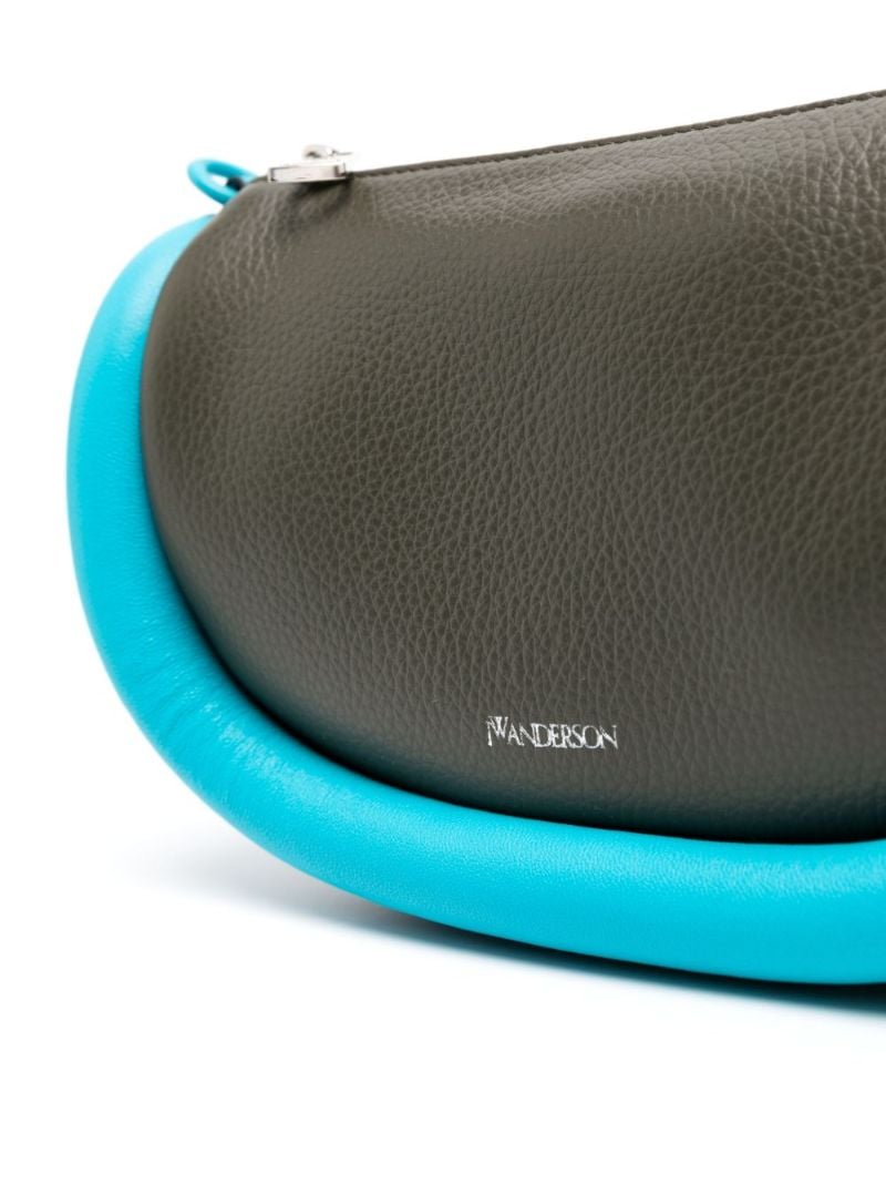 Green Bumper-15 Leather Cross Body Bag