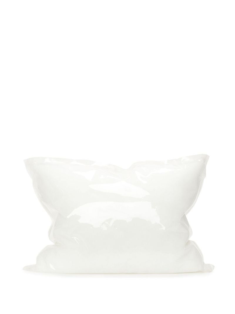 White Cushion Clutch Bag
