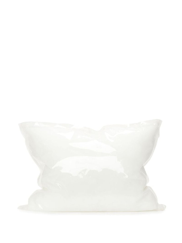 White Cushion Clutch Bag