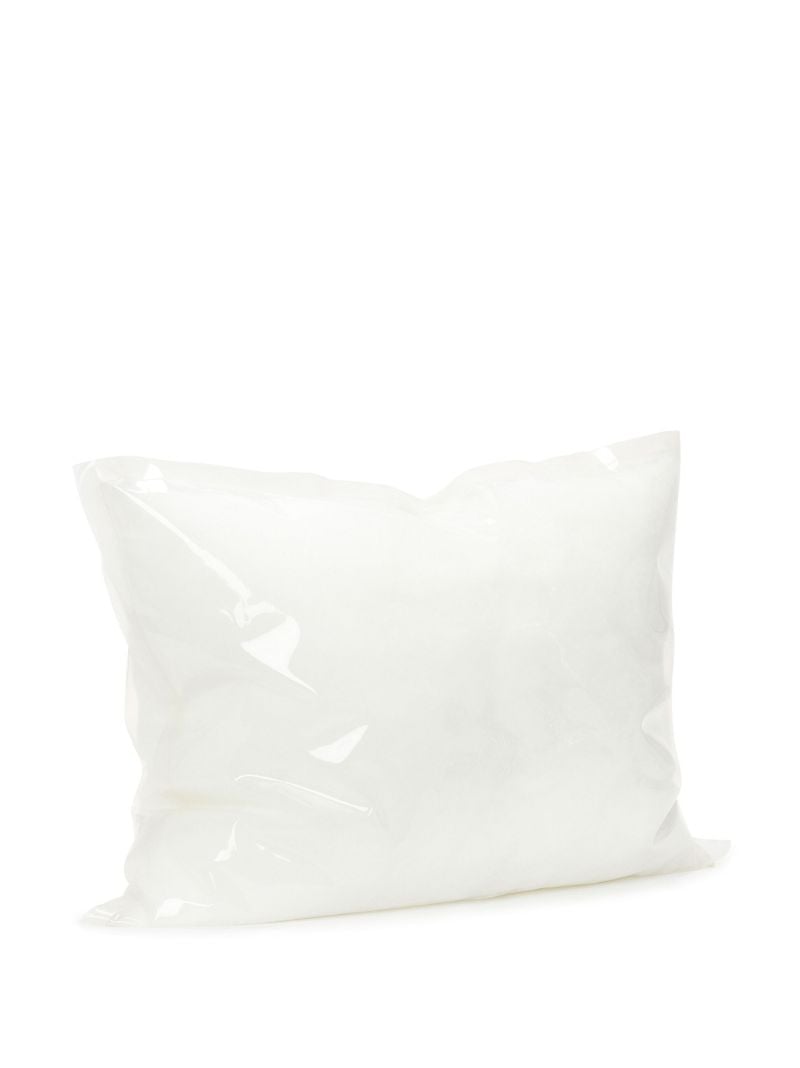 White Cushion Clutch Bag