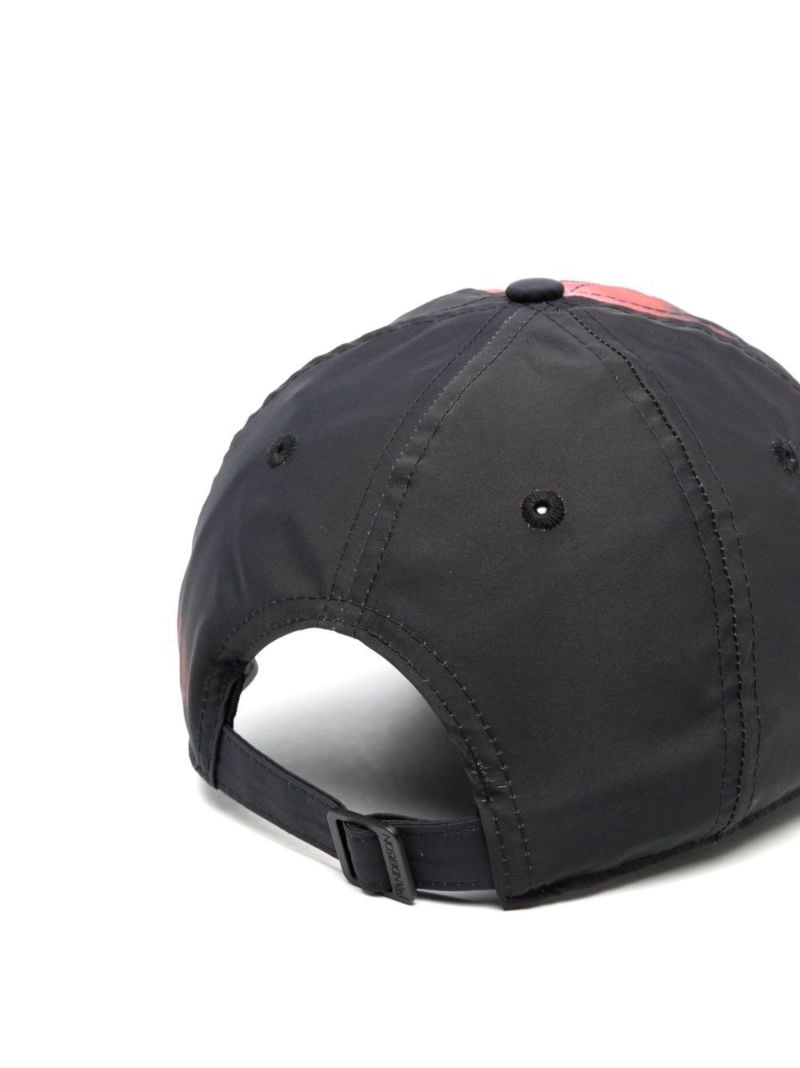 Black and Red Jw Logo Baseball Cap